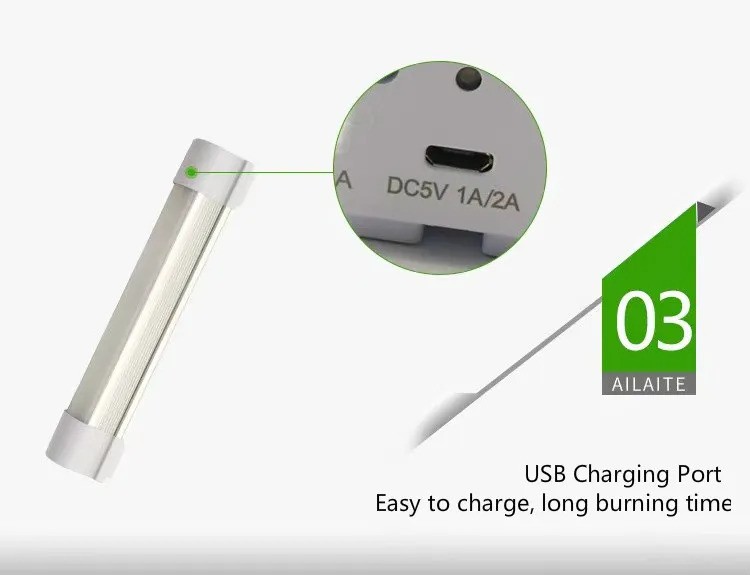 Emergency light with magnetic USB detail3 Emergency light with magnetic USB detail3