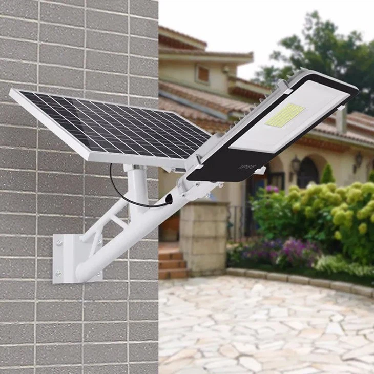 led garden solar powered street light