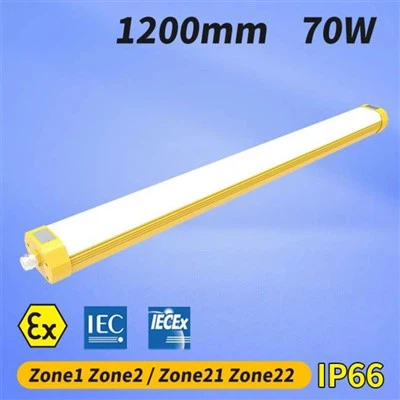 Oprawy liniowe LED 60 W ATEX strefa 1