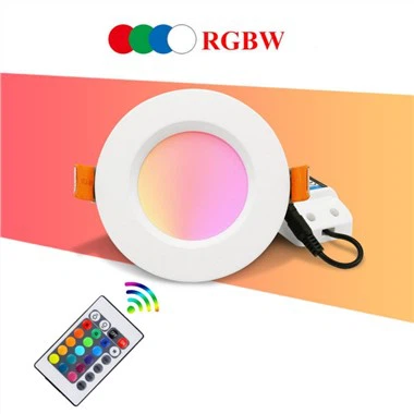 Ledowe oprawy typu downlight trójkolorowe