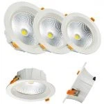 Oprawa typu downlight Led COB bez migotania