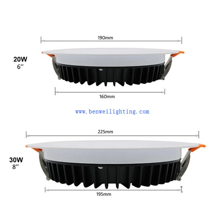 LED Down Light For Square Round