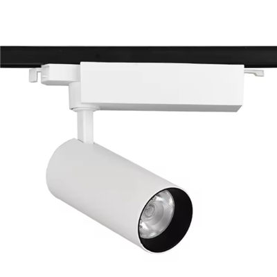 Oświetlenie szynowe do zastosowań komercyjnych wewnątrz pomieszczeń, sufitowe, ściemnialne